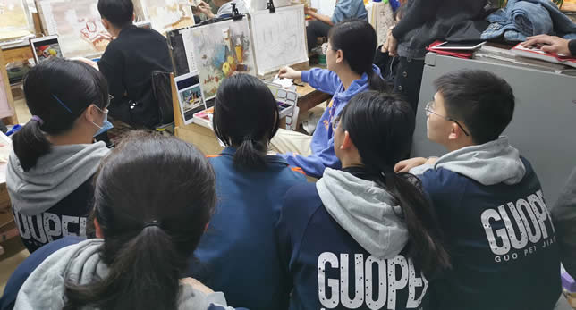 石家庄国培美术培训学校-【学费,地址,电话,实力如何】