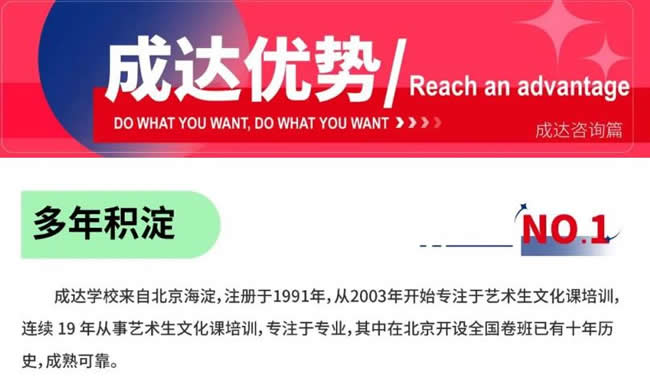 广州成达高三艺术生文化课收费标准一览表