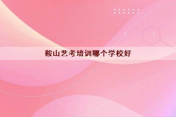 鞍山艺考培训哪个学校好 鞍山市艺术学校怎么样