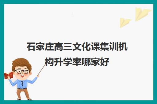 石家庄高三文化课集训机构升学率哪家好